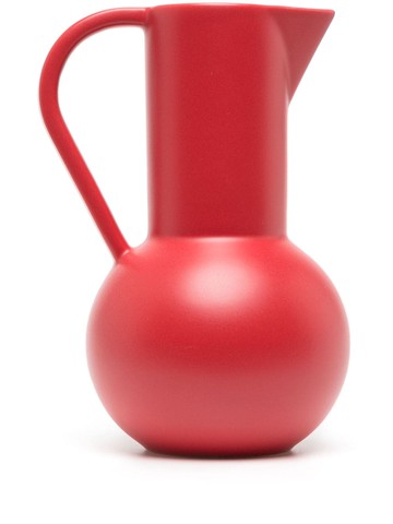 raawii - Strøm glazed jug - unisex - Clay - One Size - Red