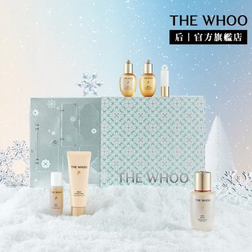 【WHOO 后】𝗛𝗼𝗹𝗶𝗱𝗮𝘆限定 ❄ 重生秘帖雪漾迷你禮盒｜官方旗艦店 聖誕禮物 交換禮物