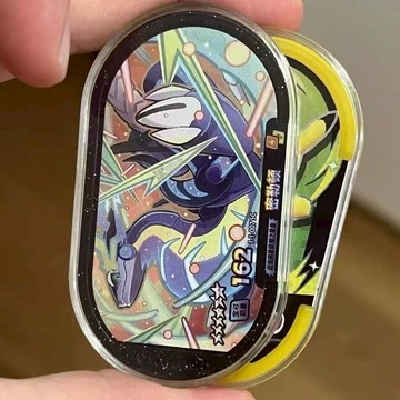 優盛包材🔥寶可夢明耀之星保護殼 MEZASTAR保護殼 全包 橢圓卡套 高透可上機  明耀之星保護套