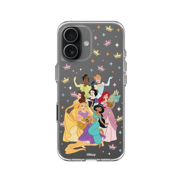 iPhone 17 Clear Case（相機按鈕） 透明 - 迪士尼-公主系列 Disney Princess - 迪士尼公主 - 公主角色集合