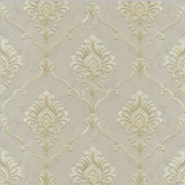 自黏式壁紙-富貴金花-灰褐 53cmX500cm