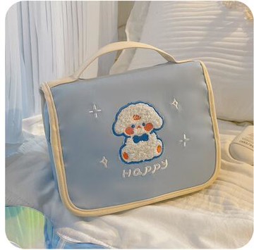 化妝包新款便攜大容量女ins高級感干濕分離洗漱品收納盒袋箱 99購物節