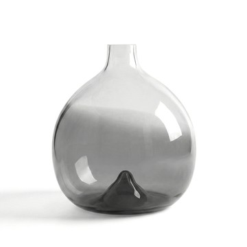 好物良品 大款_日本極簡大肚玻璃花瓶｜小口大肚設計 高級感插花器 樸素高級感 桌上裝飾