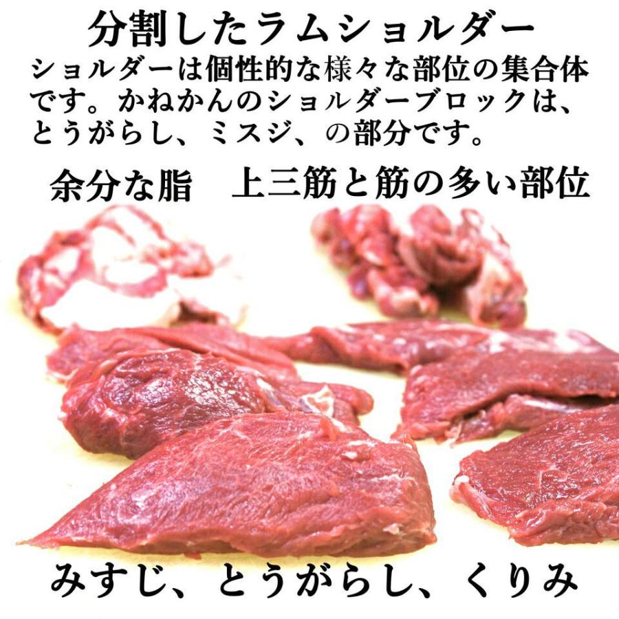 北海道 ラム肉 羊肉  ブロック ジンギスカン ラム ラムショルダー 500g×2 1kg  食材 冷凍 ご当地グルメ 食品  焼肉 お肉