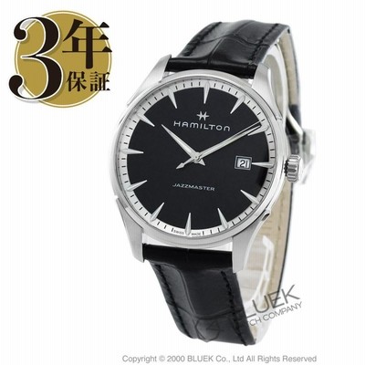 HAMILTON ハミルトン ジャズマスター クオーツ 腕時計 ブラック H32451731