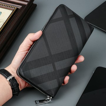 意爾康手包男士手拿包小號大錢包男長款單拉鏈錢夾多卡位手機包休