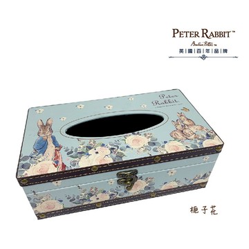比得兔復古面紙盒_梔子花