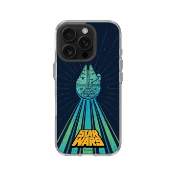 iPhone 16 Pro Clear 透明 - 迪士尼-星際大戰 Star Wars - 千年鷹號-發光原力