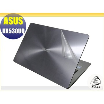 【Ezstick】ASUS UX530 UX530u UX530uq 透氣機身貼 (含上蓋+鍵盤週圍+底部貼)