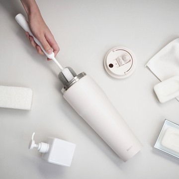 提手輕芯鈦瓷易潔層保溫杯1000ML