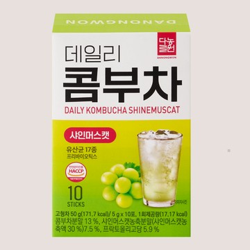 [快速出貨] Danongwon 乳酸菌康普茶#麝香葡萄 5g*10ea