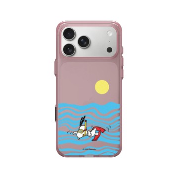 iPhone 17 Pro Max Clear (相機按鈕) 晶醺玫 - 史努比 Snoopy - Dive Dog