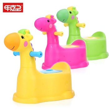 【甲克虫】長頸鹿座便器 不指定顏色