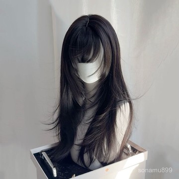髮飾館🥇【日係膠片】假髮女 高層次直髮 有村架純齊肩髮 整頂全頭套假髮 自然 逼真 造型裝扮 修飾臉型 新款 增加髮量
