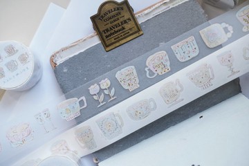 Rainbow Cup お菓子屋さんの幸せ PET 和紙膠帶 (kiss-cut)