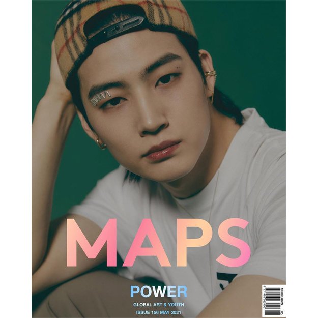 ★10％OFF★韓国 女性 雑誌 MAPS（マップス） 2021年 5月号 (GOT7のJAY B表紙選択) (Aタイプ)