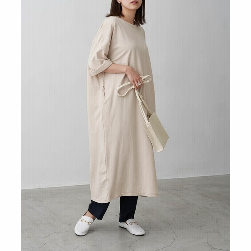 ワンピース バルーンスリーブ7分袖ポケット付きミニ裏毛aラインスウェットワンピース 通販 Lineポイント最大0 5 Get Lineショッピング