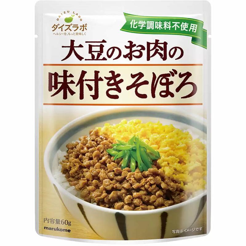 マルコメ ダイズラボ 大豆のお肉の味付きそぼろ 60g×10個