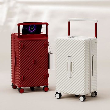 大容量行李箱寬拉桿結實耐用拉桿箱女30寸旅行箱新款五輪密碼箱子