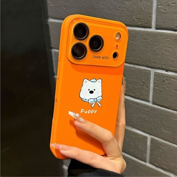 西高地適用蘋果17Promax手機殼iphone16液態硅膠15pro巨好看14全