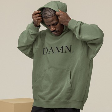 Kendrick Lamar DAMN Black 刷毛 中性帽T 6色 饒舌 hip hop rap 潮T保暖秋冬上衣