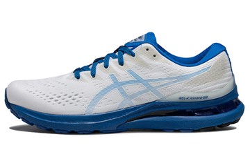 ASICS GEL-KAYANO 28 WHITE BLUE