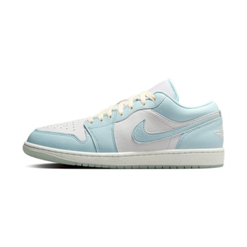 Nike Air Jordan 1 Low SE 男 藍白 皮革 運動 低筒 喬丹 AJ1 休閒鞋 HJ5999-400