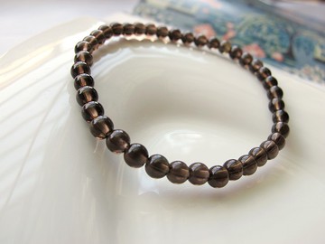 4mm茶晶【小茶】穩健踏實 氣場沉澱 吸收負性能量