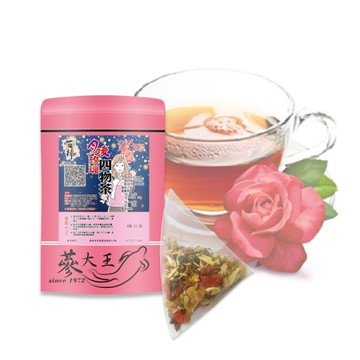 【月後玫瑰四物茶包►共1組(6gX10入/組)】說到就到▪來去自如▪關鍵補給▪買5送1▪熟地 川芎