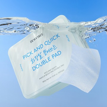 Dewytree Pick & Quick Makeup Boosting Double Pad 100 sheets