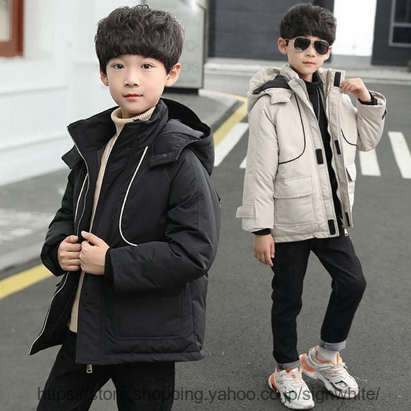 中綿コート キッズ 男の子 おしゃれ 厚手 子供服 冬服 子供コート アウター ダウン風コート ロングコート キッズコート 中綿ジャケット フード付き 暖かい 防寒 通販 Lineポイント最大0 5 Get Lineショッピング