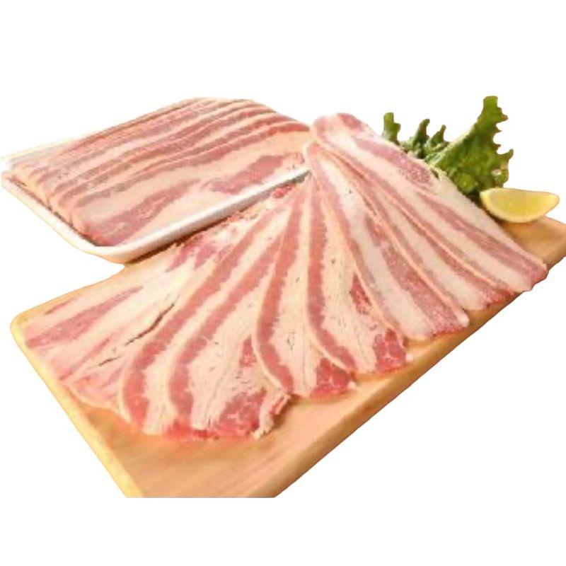 業務用 アメリカ産 牛バラ スライス 1kg(100g×10P) 冷凍