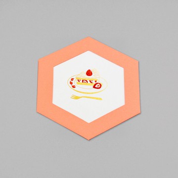 ROKKAKU CARD 獎勵甜點 草莓蛋糕