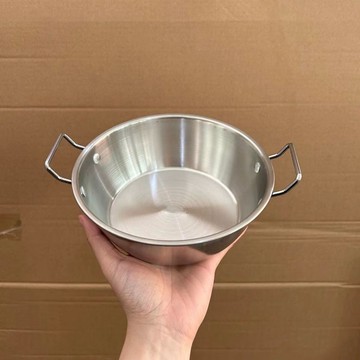 臺灣出貨🚀SUS特厚韓式米酒碗配大頭勺家用小吃碗