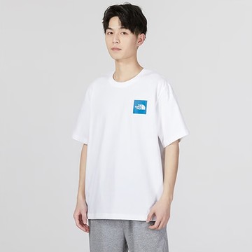 The North Face U IWD BOX S/S  TEE  AP男短袖上衣-白-NF0A7WDHFN4