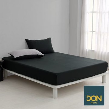 DON 城市感知系列 曜石天絲床包枕套組-黑曜(加大)
