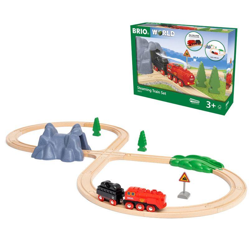 BRIO WORLD (ブリオ ワールド) スチームエンジントレインセット36017