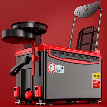 熱銷/免運費 新四腳升降多功能釣魚箱加厚保溫釣箱漁具釣臺箱垂釣用品魚桶