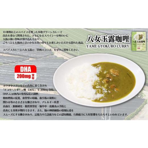 ふるさと納税 福岡県 八女市 福岡・八女　食べくらべご当地カレーセット（４食セット）