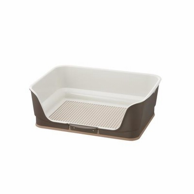 お掃除簡単ステップ壁付トイレ レギュラー ダークブラウン