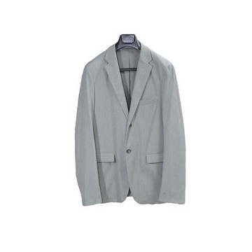 Jil Sander Raf Simons巔峰期 灰色儒雅流暢線條感 春秋西裝 IT48