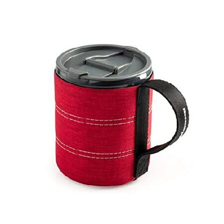 GSI Outdoors Backpacker Neoprene Mug I Infinity Lightweight BPA-Free Mug for Camping ＆ Outdoors, 17 unces