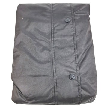 好拾選物 成人兩件式雨衣/機車雨衣 雙層內細快  3XL  黑灰色