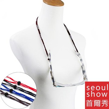 seoul show首爾秀 SPORTS運動可調節口罩掛繩鍊太陽眼鏡鍊光學眼鏡防丟鍊