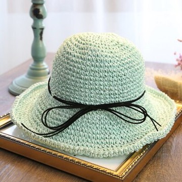 遮陽草帽捲邊沙灘帽-夏日時尚淑女氣質七夕情人節禮物女帽子8色73eq10【正韓進口】【米蘭精品】