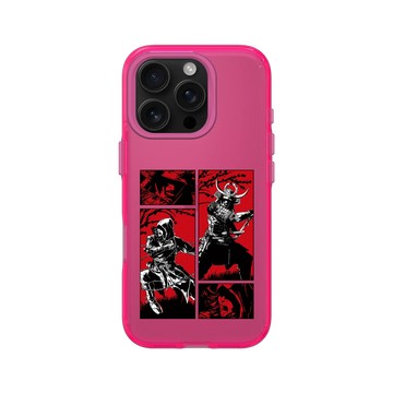 iPhone 16 Pro Clear 粉漾桃 - Assassin's Creed - Assassin's Creed® Shadows - Naoe and Yasuke manga