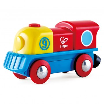 Hape 彩虹電動火車  混和顏色  1套