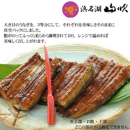 うなぎ蒲焼き 国産カット鰻 真空蒲焼き 5袋