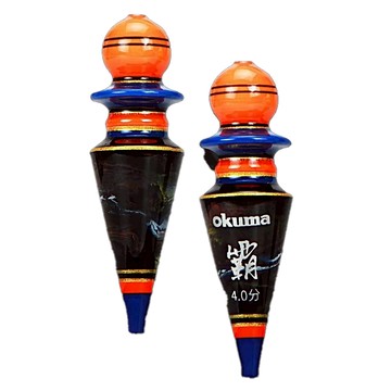 okuma 寶熊釣具 熊霸 釣蝦標 浮標 2.8分~4.0分 吸震 抗氣泡 釣蝦 泰國蝦 蝦標 3.8分  彩染橘  1個