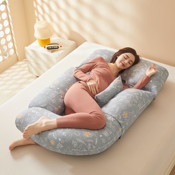 免運 公司貨 枕頭 側睡枕 枕頭護腰側睡枕側臥托腹枕U型睡枕多功能孕期睡覺靠抱枕神器 可開發票 全館八折 現貨直銷 新品特價 h1093